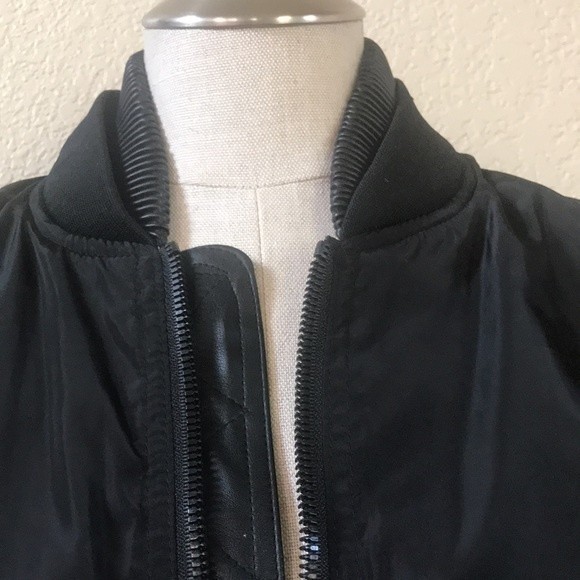 Zara Men Bomber Jacket Black - Picture 3 of 9